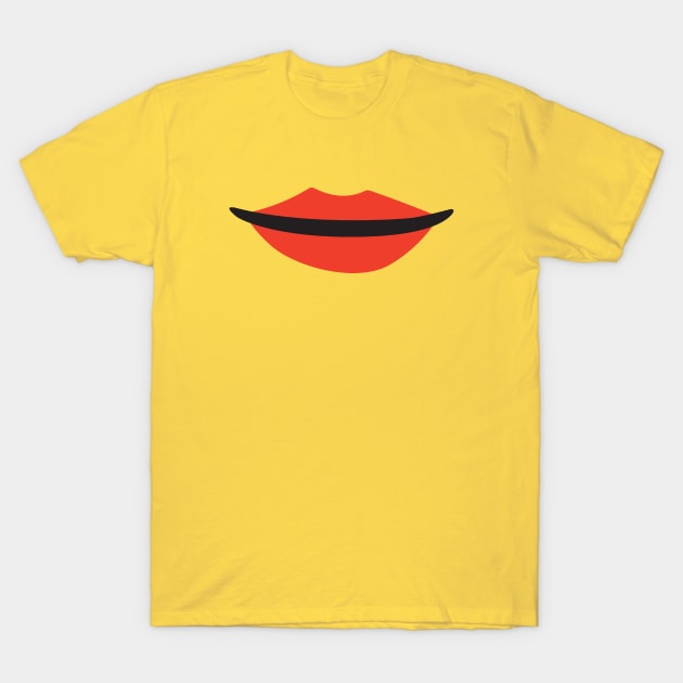Mini Happy Lips T-Shirt by DCLawrenceUK